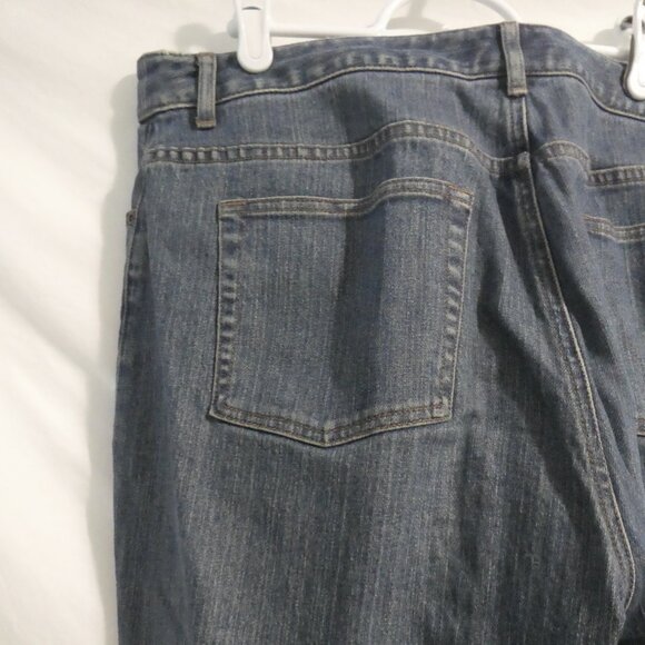 GEOFFREY BEENE SPORT Stretch | size 14 R | Classic Straight Leg Denim Jeans - Picture 10 of 16